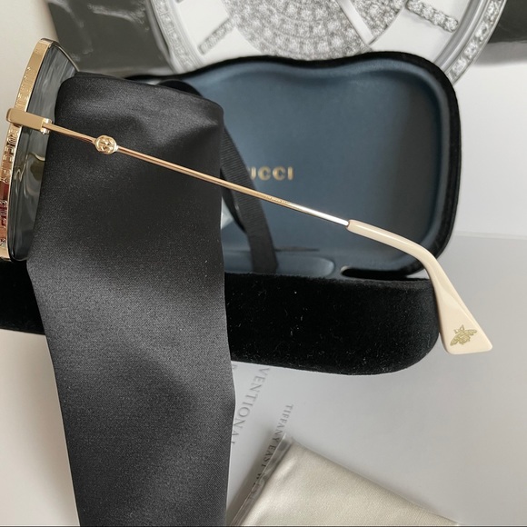 Gucci 60MM Guccify Unisex Square Sunglasses - Picture 9 of 9